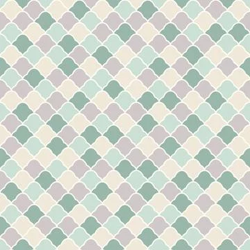 Seamless pattern in abstract style Stock Illustration