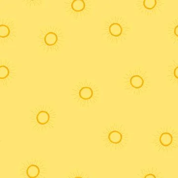 Seamless pattern abstract sun cartoon vector Illustrazione stock