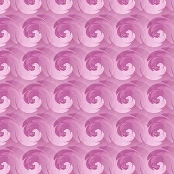 Seamless pattern with abstract swirl Stock Illustration