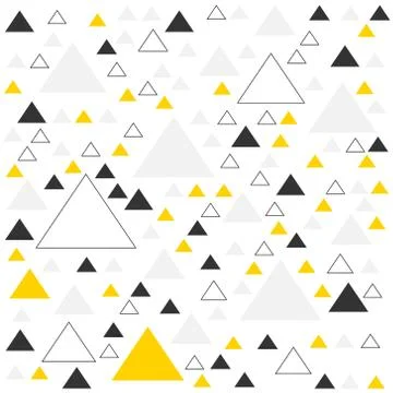 Seamless pattern abstract triangle background. Applicable for any graphic wor Stock Illustration