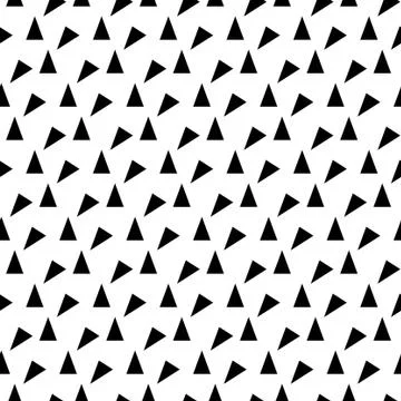 Seamless pattern with abstract triangles Stock Illustration