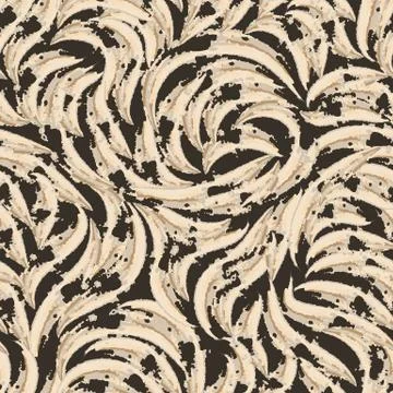 Seamless pattern of abstract tricolor torn shapes. Texture for fabrics or 스톡 일러스트