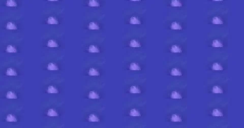 Seamless Pattern of Abstract, Vivid Purple and Blue Clouds on a Dark Background 스톡 일러스트