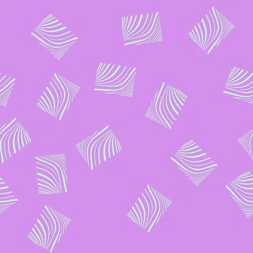 Seamless pattern Abstract wavy geometric lines creating a vibrant pattern Stockillustratie