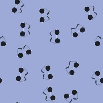 Seamless pattern accessibility glasses for the blind cartoon vector Stock Illustration