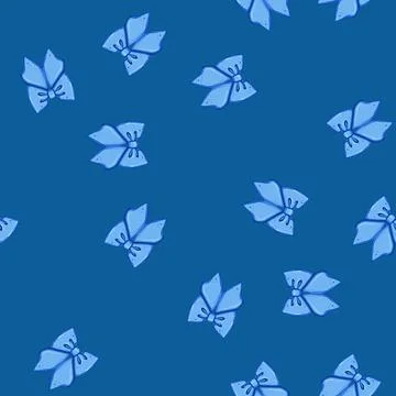 Seamless pattern accessory hair ribbon cartoon vector Stock Illustration