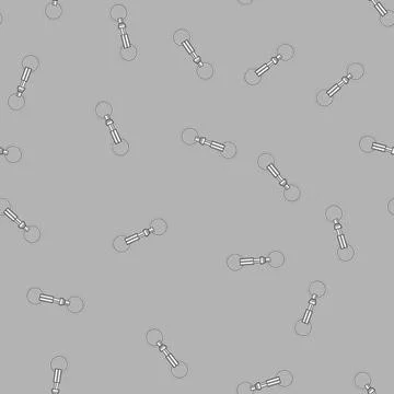 Seamless pattern accessory key ring clip cartoon vector Stock Illustration