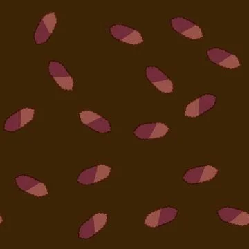Seamless pattern accessory leather patch cartoon vector Stock Illustration
