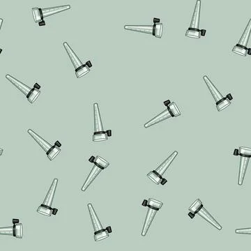 Seamless pattern accuracy rain gauge cartoon vector Stockillustratie