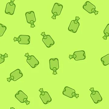 Seamless pattern ache bottle pain relief cartoon vector Stock Illustration