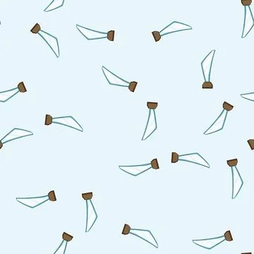 Seamless pattern achievement glass trophy cartoon vector Stock Illustration