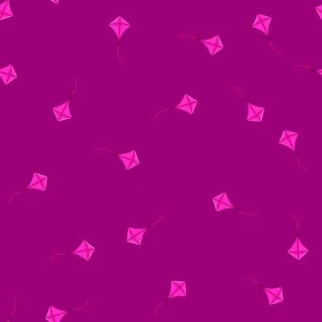 Seamless pattern activity kite sky cartoon vector イラスト素材