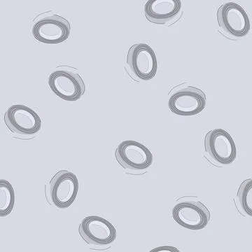 Seamless pattern adhesive duct tape cartoon vector Stock Illustration