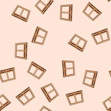 Seamless pattern adjustable book reading stand cartoon vector Illustrazione stock