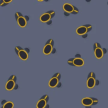 Seamless pattern advanced car charger wireless cartoon vector Illustrazione stock