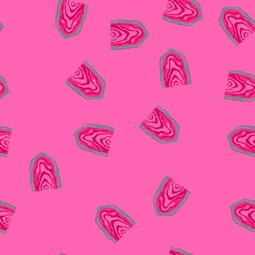 Seamless pattern adventure magic door portal cartoon vector Stock Illustration