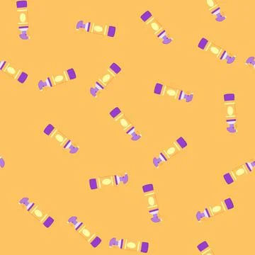 Seamless pattern advertising bathroom cleaner cartoon vector Stock Illustration