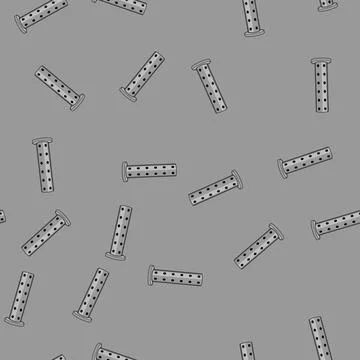 Seamless pattern aeroponics indoor vertical garden cartoon vector Stock Illustration
