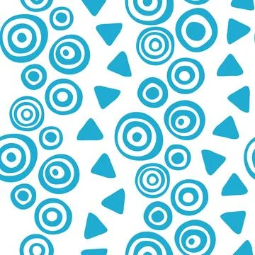 Seamless pattern in African style. Vector background. Illustrazione stock