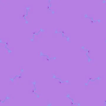 Seamless pattern ai neurons cartoon vector Stockillustratie