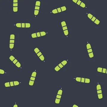 Seamless pattern air diving cylinder cartoon vector Stockillustratie