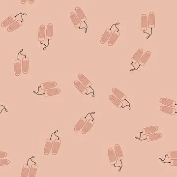 Seamless pattern al shoe dryer electric cartoon vector Stock Illustration