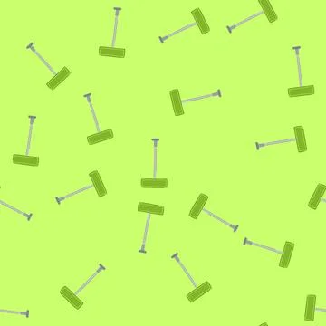 Seamless pattern al street sign green cartoon vector Stock Illustration