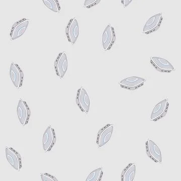 Seamless pattern alarm smoke detector cartoon vector Stock Illustration