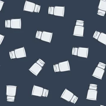 Seamless pattern alcohol glass cup cartoon vector Stock Illustration