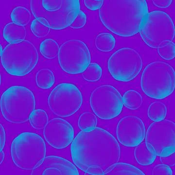 Seamless pattern with alcohol ink bubbles. Neon Wet Layout. Watercolor spots. Stock Illustration