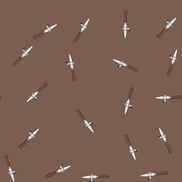Seamless pattern ale beer tap cartoon vector Stock Illustration