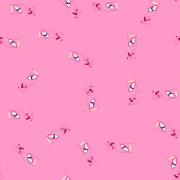 Seamless pattern alloy wheel cleaner cartoon vector Ilustración de archivo