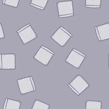 Seamless pattern almond nut milk strainer bag cartoon vector Stock Illustration