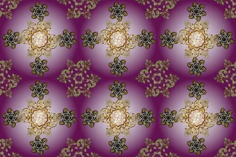 Seamless pattern amazing super cute abstract and nice picture. Pano. Vintage. Ra Stock Illustration