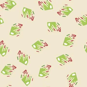 Seamless pattern analysis annual report cartoon vector Illustrazione stock