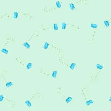Seamless pattern analysis blood test vial cartoon vector イラスト素材