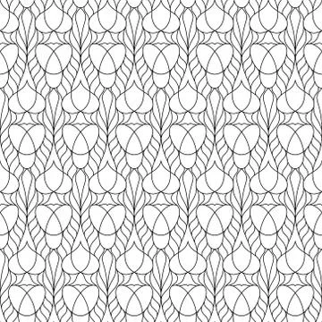Seamless pattern and background on modern texture lines. Stock Illustration
