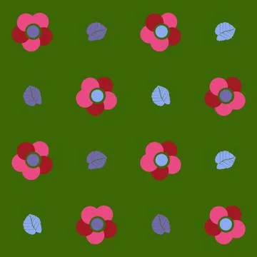 Seamless pattern and background for web and mobile applications Stock Illustration