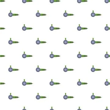 Seamless pattern with angle grinder tool illustration Stock Illustration