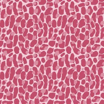 Seamless pattern with animal leopard skin imitation. Design 2023 in trendy Stock Illustration