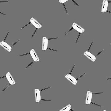 Seamless pattern antenna router cartoon vector Stock Illustration