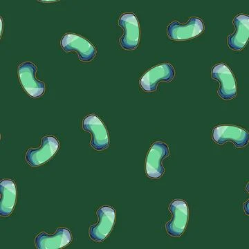 Seamless pattern anti goggles ski cartoon vector 库存插图
