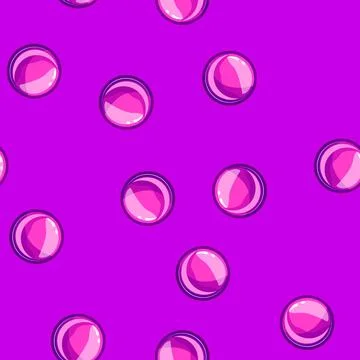Seamless pattern app round game button cartoon vector 스톡 일러스트