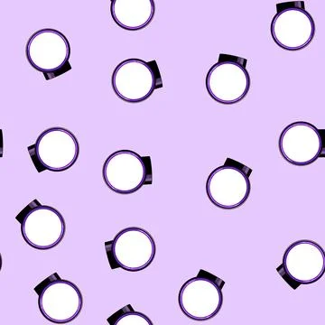 Seamless pattern app smart lamp cartoon vector Illustrazione stock