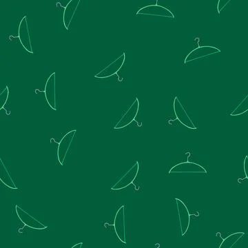 Seamless pattern apparel hanger clothes cartoon vector 库存插图