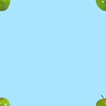 Seamless pattern a apples Stock Illustration