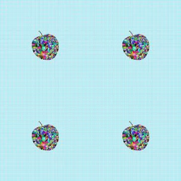 Seamless pattern a apples Stock Illustration