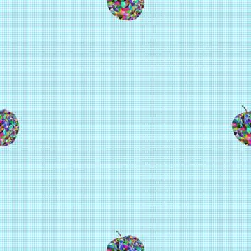 Seamless pattern a apples Stock Illustration