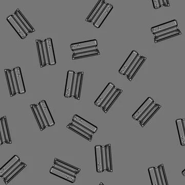 Seamless pattern appliance electric grill cartoon vector Stock Illustration