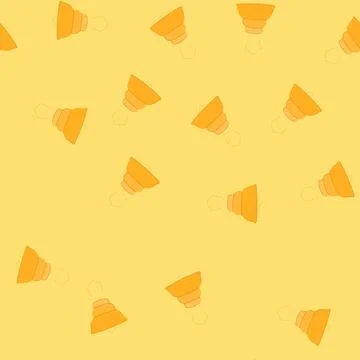 Seamless pattern application bell cartoon vector イラスト素材